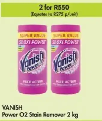 Makro Vanish Power O2 Stain Remover 2 kg offer