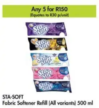 Makro Sta-Soft Fabric Softene Refill ( All variants ) 500 ml offer