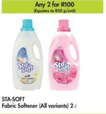 Makro Sta-Soft Fabric Softener ( All variants ) 2L offer