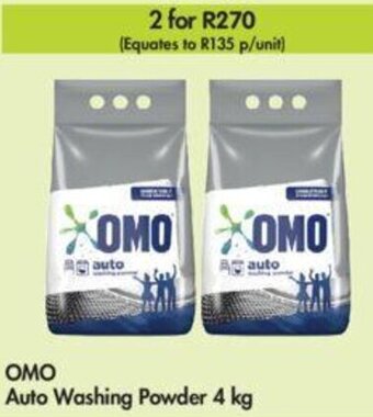 Makro Omo Auto Washing Powder 4 kg offer