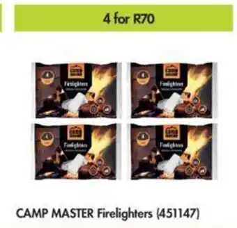 Makro Camp Master Firelighters offer