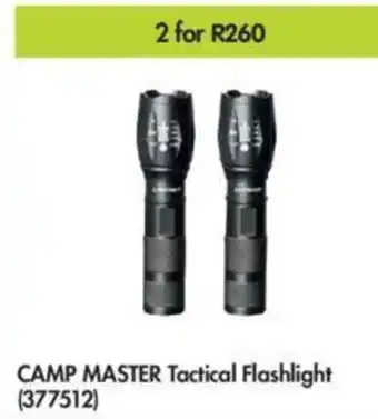 Camp Master Tactical Flashlight