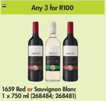 Makro 1659 Red or Sauvignon Blanc 1x750ml offer