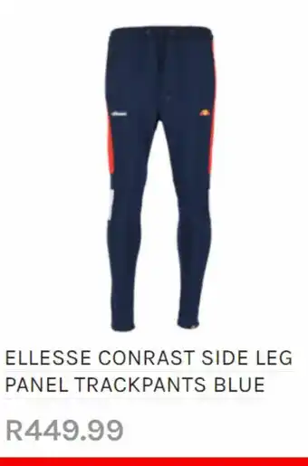 Skipper Bar Ellesse contrast side leg panel trackpants blue offer