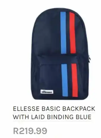 Skipper Bar Ellesse basic backpack with laid binding blue offer