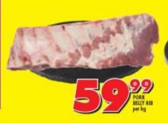 Pork Belly Rib per kg