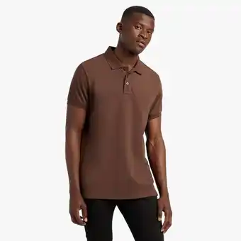 Fabiani Denim di lusso brown polo shirt offer