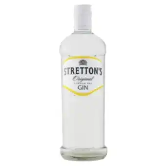 Stretton's original london dry gin bottle 750ml