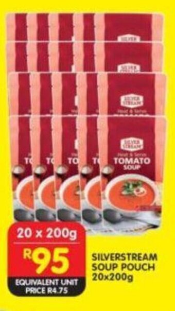 Shoprite Silverstream Soup Pouch 20x200g offer