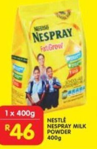 Shoprite Nestle Nespray Milk Powder 400g offer