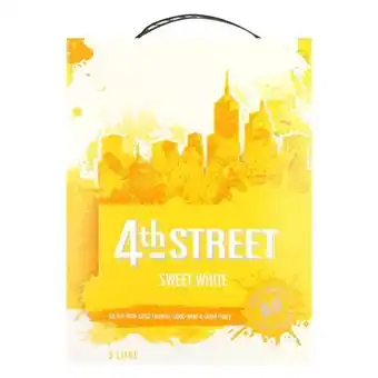Pick n Pay Liquor 4th street sweet white wine 3l offer