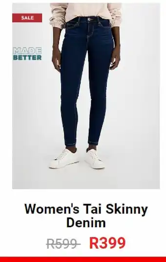 Old Khaki Women's tai skinny denim offer