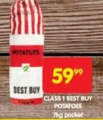 Shoprite Class 1 Best Buy Potatoes offer