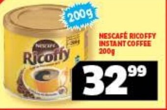 Usave Nescafe Ricoffy Instant Coffee 200g offer