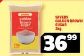Usave Savers Golden Brown Sugar 2kg offer