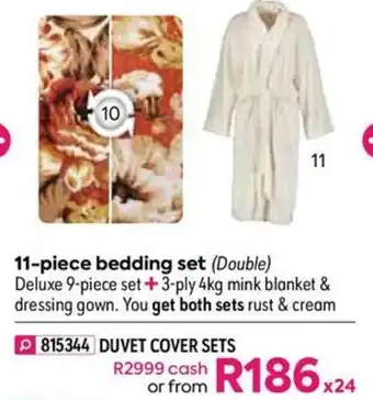 HomeChoice 11-piece Bedding Set offer