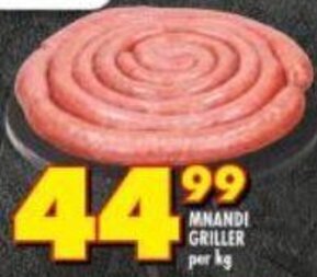 Shoprite Mnandi Griller per kg offer