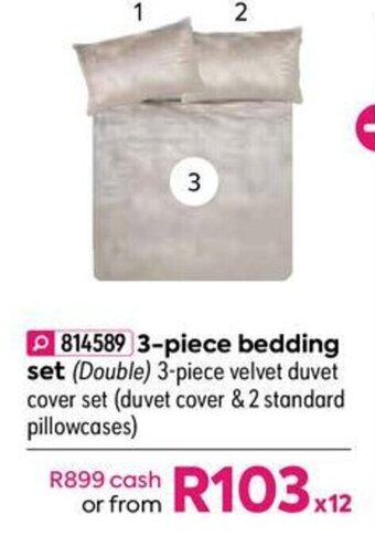 3-piece Bedding Set