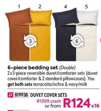 HomeChoice 6-piece Bedding Set offer