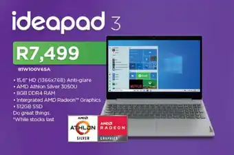 Computer Mania Lenovo - IdeaPad 3 (81W100V6SA) offer