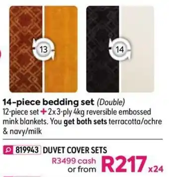 14-piece Bedding Set