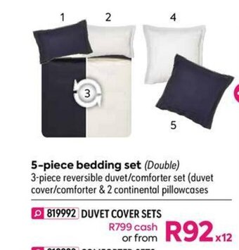 HomeChoice 5-piece Bedding Set offer