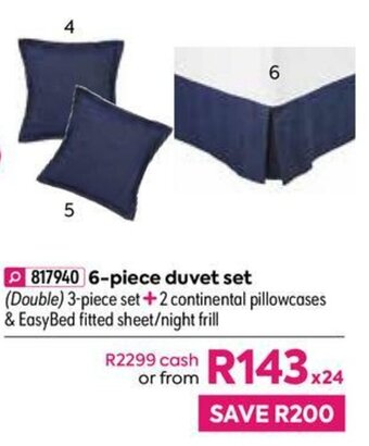 HomeChoice 6-piece Duvet Set offer