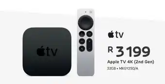 Apple Tv 4K (2nd Gen) 32GB - MXGY2S0/A