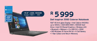 Computer Mania DELL - Inspiron 3583 Celeron Notebook offer