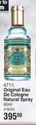 Dis-Chem 4711 original eau de cologne natural spray-90ml offer