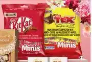 Dis-Chem Nestle kitkat mini bag or tex mini bag assorted-180g/182g each offer