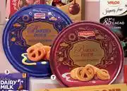 Britannia butter or danish cookies tin assorted-400g each