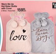 Dis-Chem Warm me up hot water bottle with cover assorted-2l each offer
