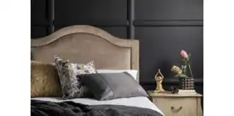 Rochester Neo headboard, taupe velvet offer