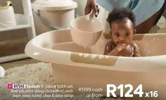 HomeChoice Splash 9-piece Bath Set offer