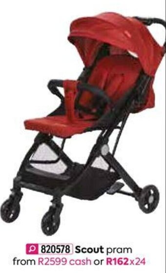 HomeChoice Scout pram offer