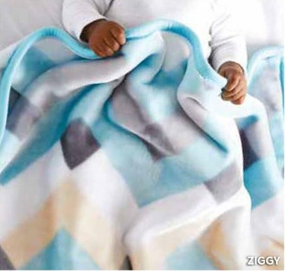 HomeChoice Ziggy 1-ply mink Baby Blankets offer