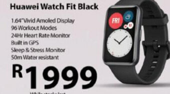 Computer Mania Huawei - Watch Fit Black offer