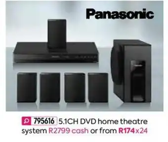 HomeChoice 5.2CH DVD Home Theatre System offer