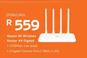 Computer Mania Xiaomi Mi Wireless Router 4A Gigabit - DVB4224GL offer