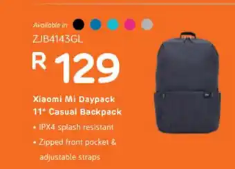 Computer Mania Xiaomi Mi Daypack 11" Casual Backpack - ZJB4143GL offer