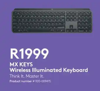 MX Keys Wireless Illuminated Keyboard