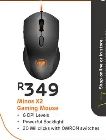 Computer Mania Minos X2 Gaming Mouse offer