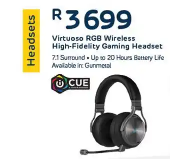 Computer Mania Virtouso RGB Wireless High-Fidelity Gaming Headset offer