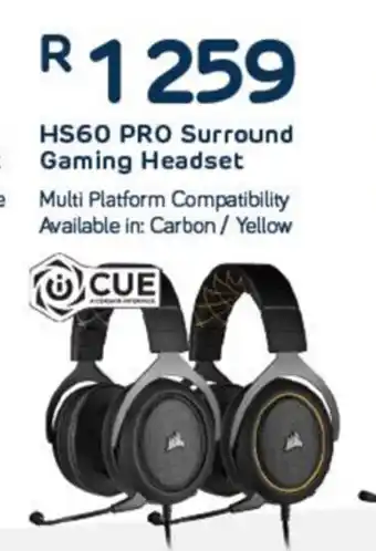 Computer Mania Corsair - HS60 Pro Surround Gaming Headset offer