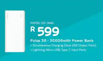 Romoss - Pulse 30 - 30000mAh Power Bank