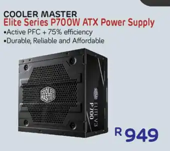 Computer Mania Cooler Master Elite Series P700W ATX Power Supply offer