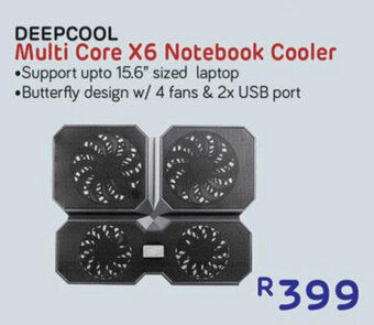 Deepcool Multi Core X6 Notebook Cooler