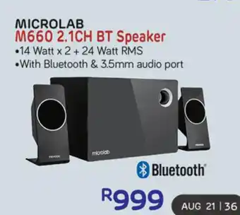 Microlab M660 2.1Ch BT Speaker