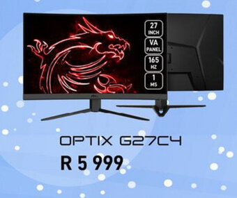 Computer Mania MSI - OPTIX G27C4 offer